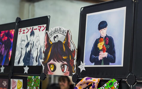 Prints and mascot! - Photo by @HyruleSnaps