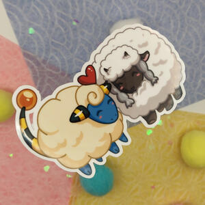 Mareep and Wooloo Mareep and Wooloo