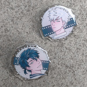 Link Click Acrylic Pins Link Click Acrylic Pins